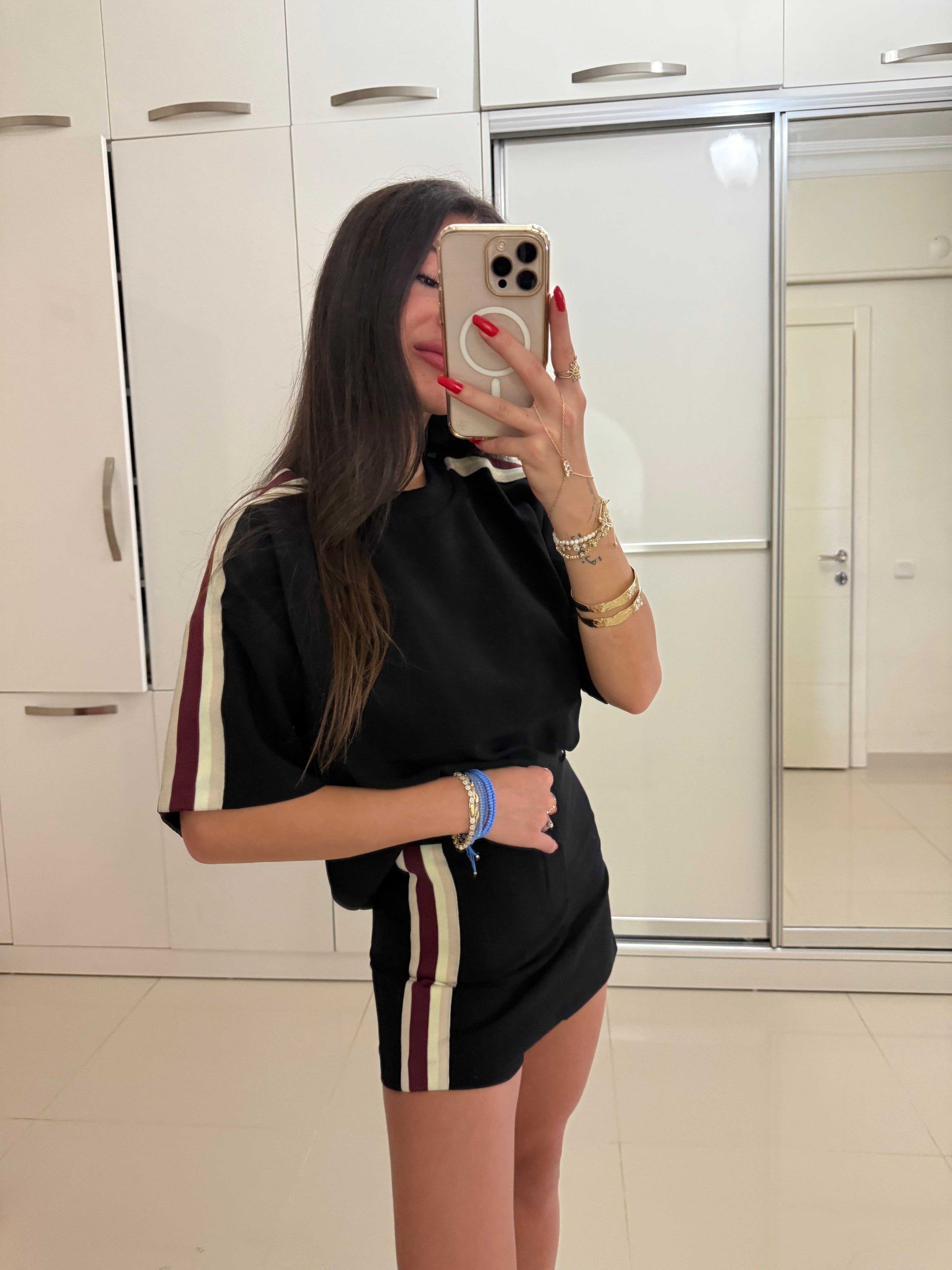 Şort etek & Bluz Takım