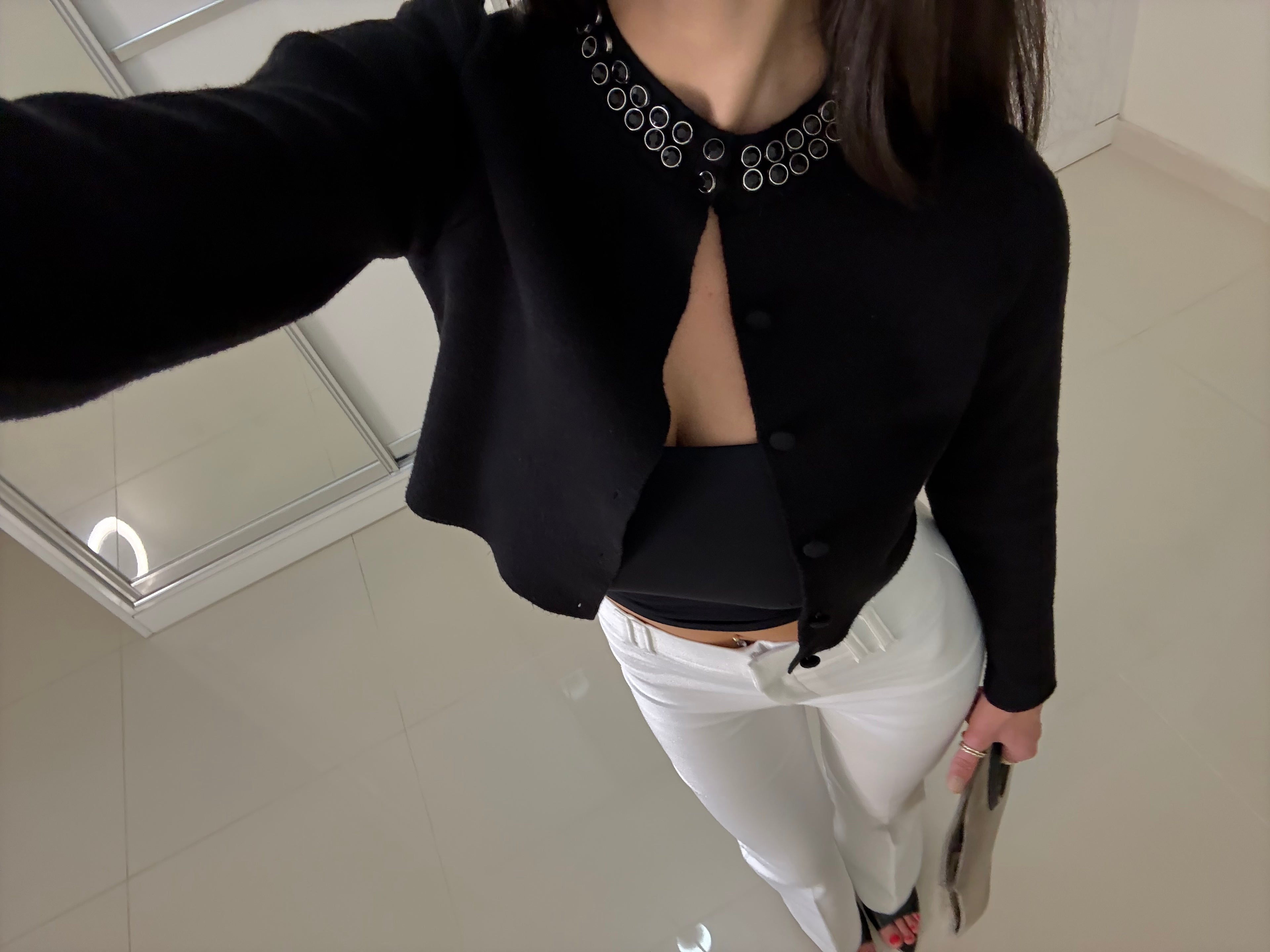 Orj Mng Taş detaylı hırka