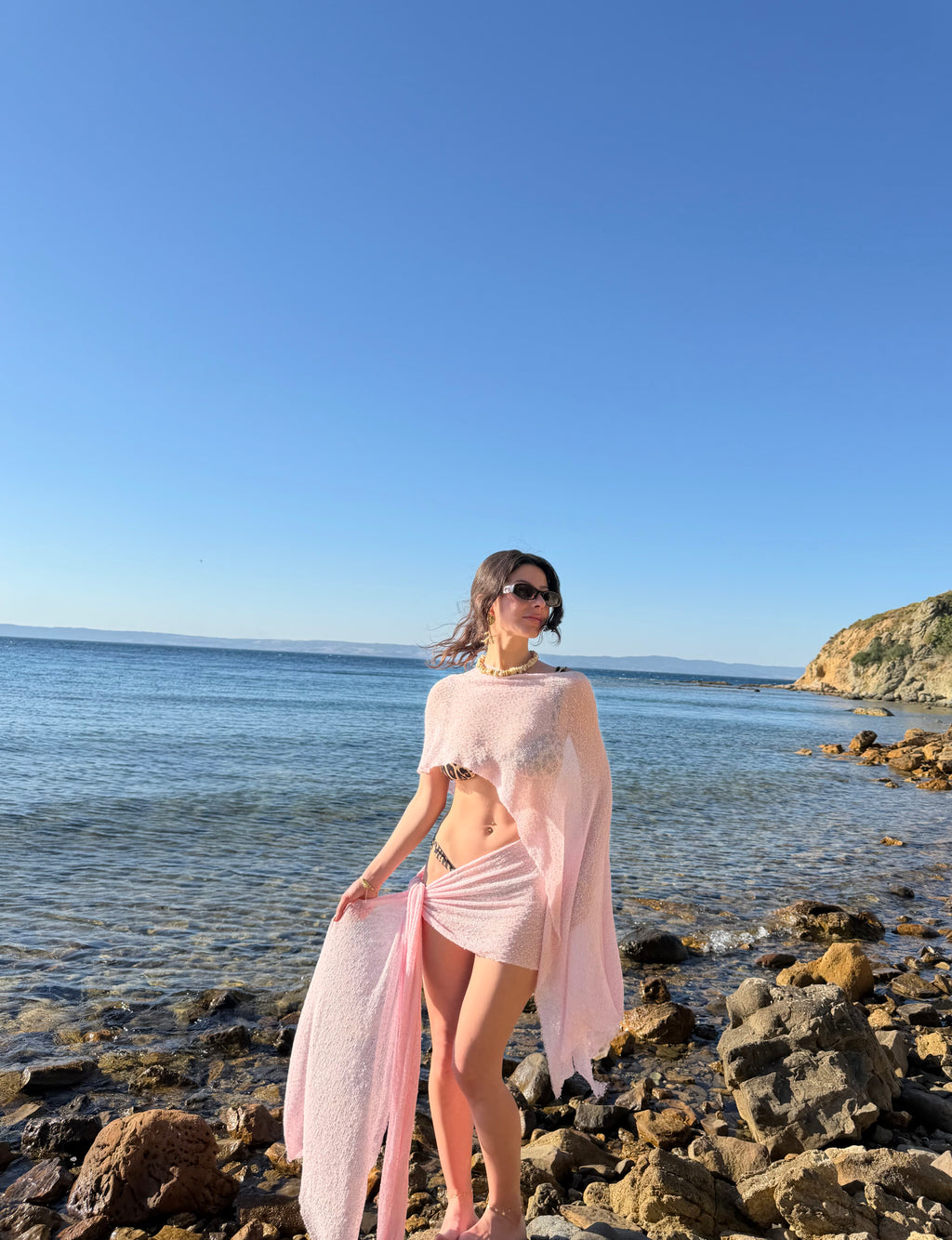 Pinky beachwear takım
