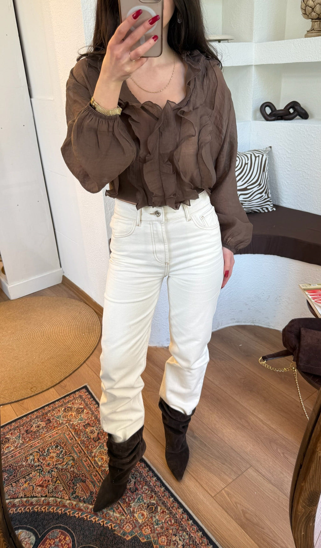 Lj beyaz jean