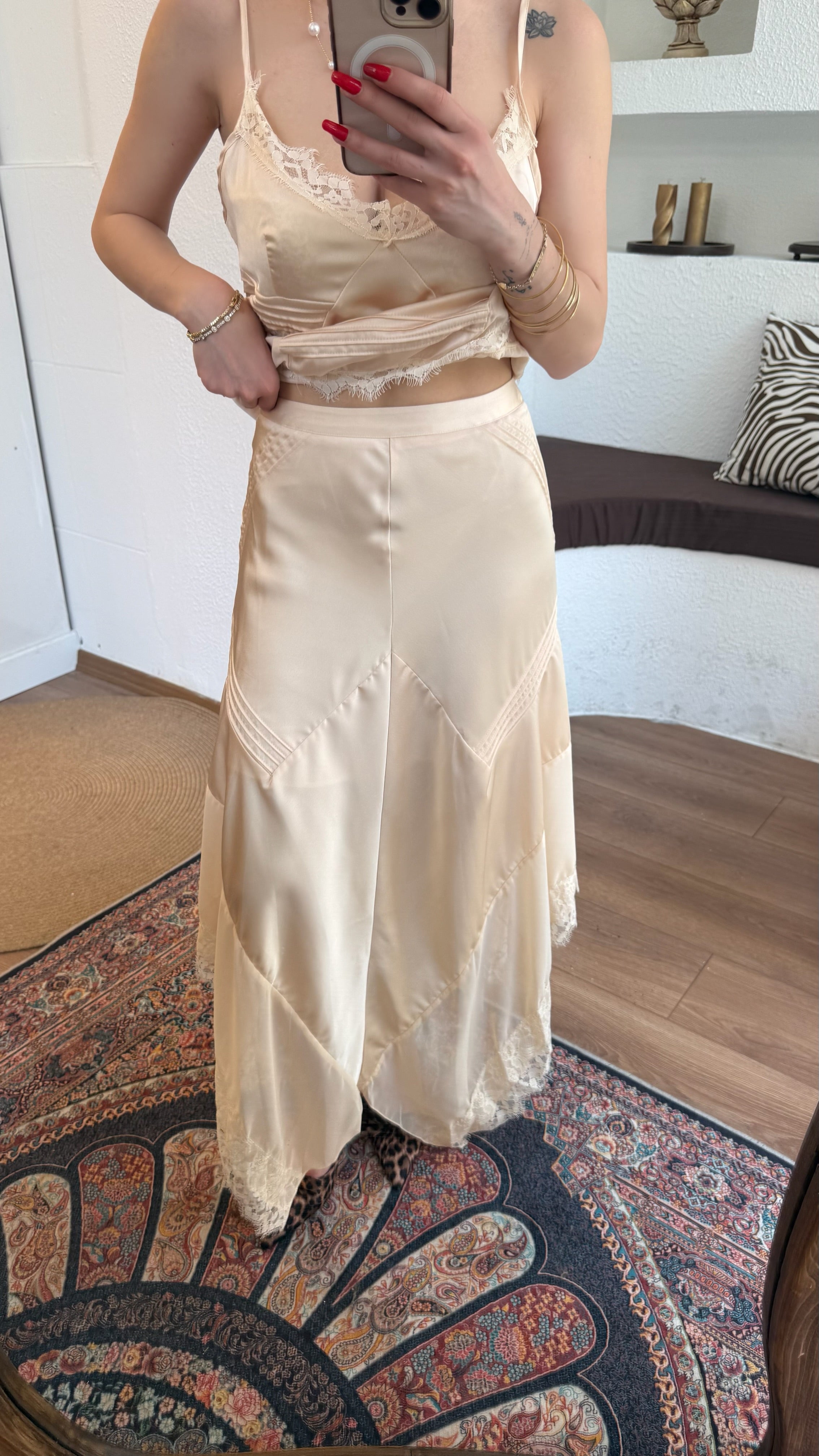 T.opshop saten etek