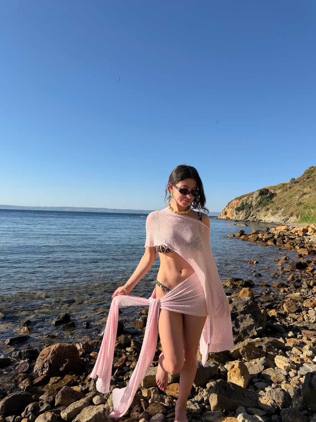Pinky beachwear takım
