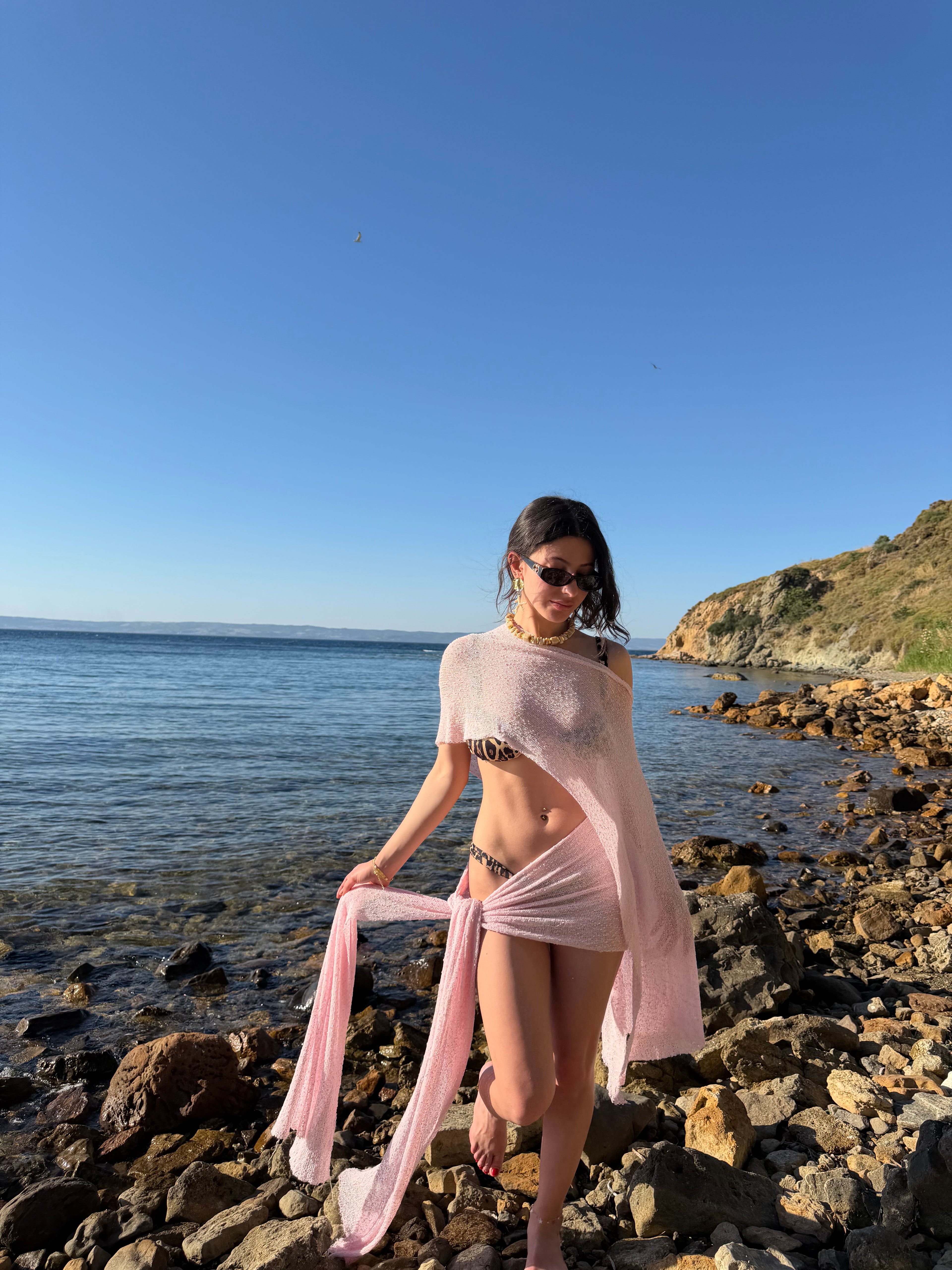 Pinky beachwear takım