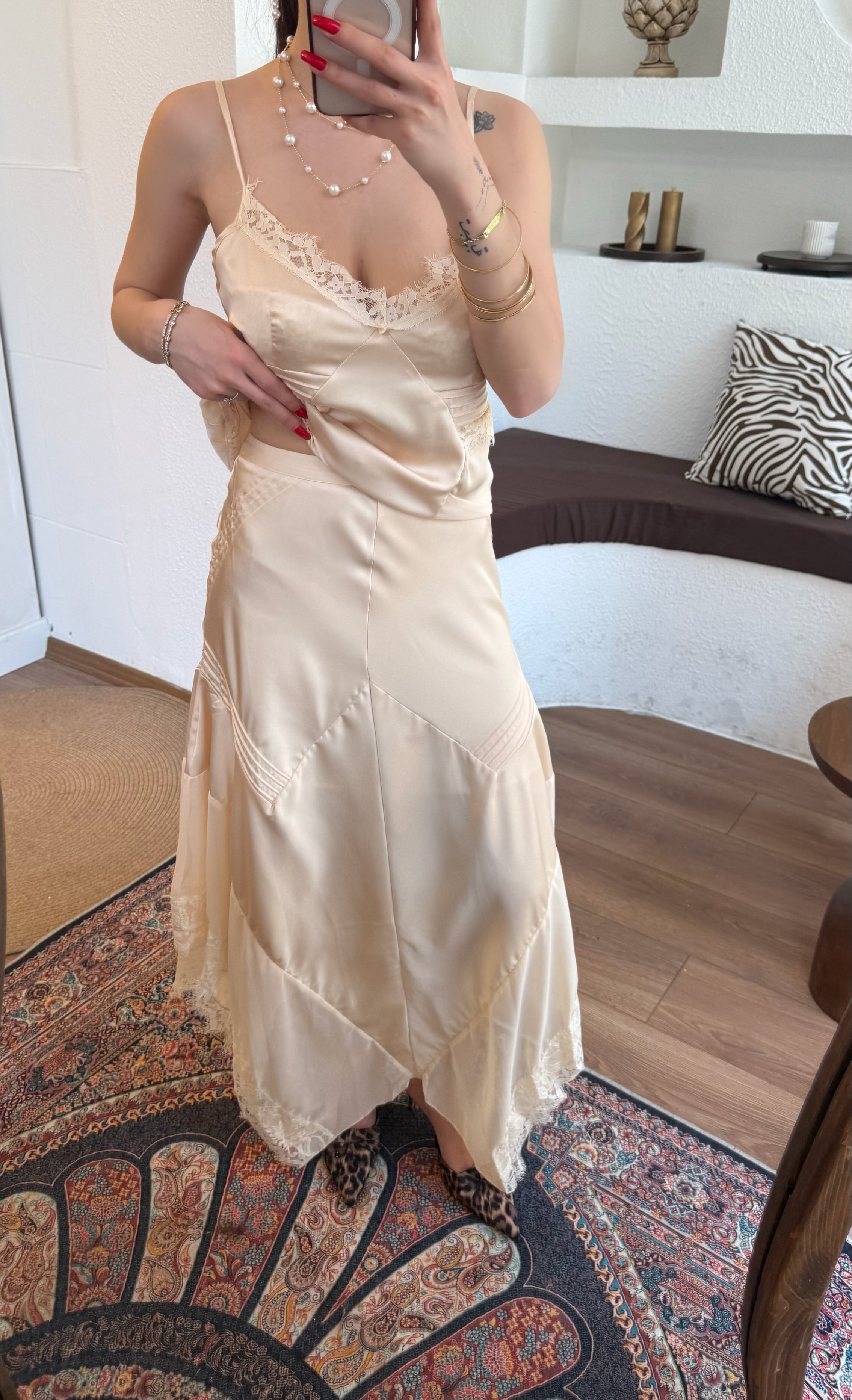 T.opshop saten etek