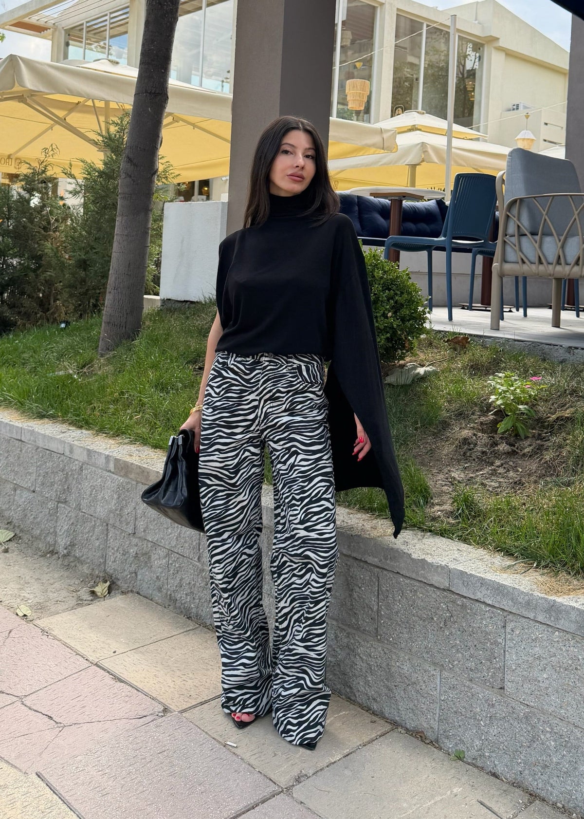 Zebra Desen Jean