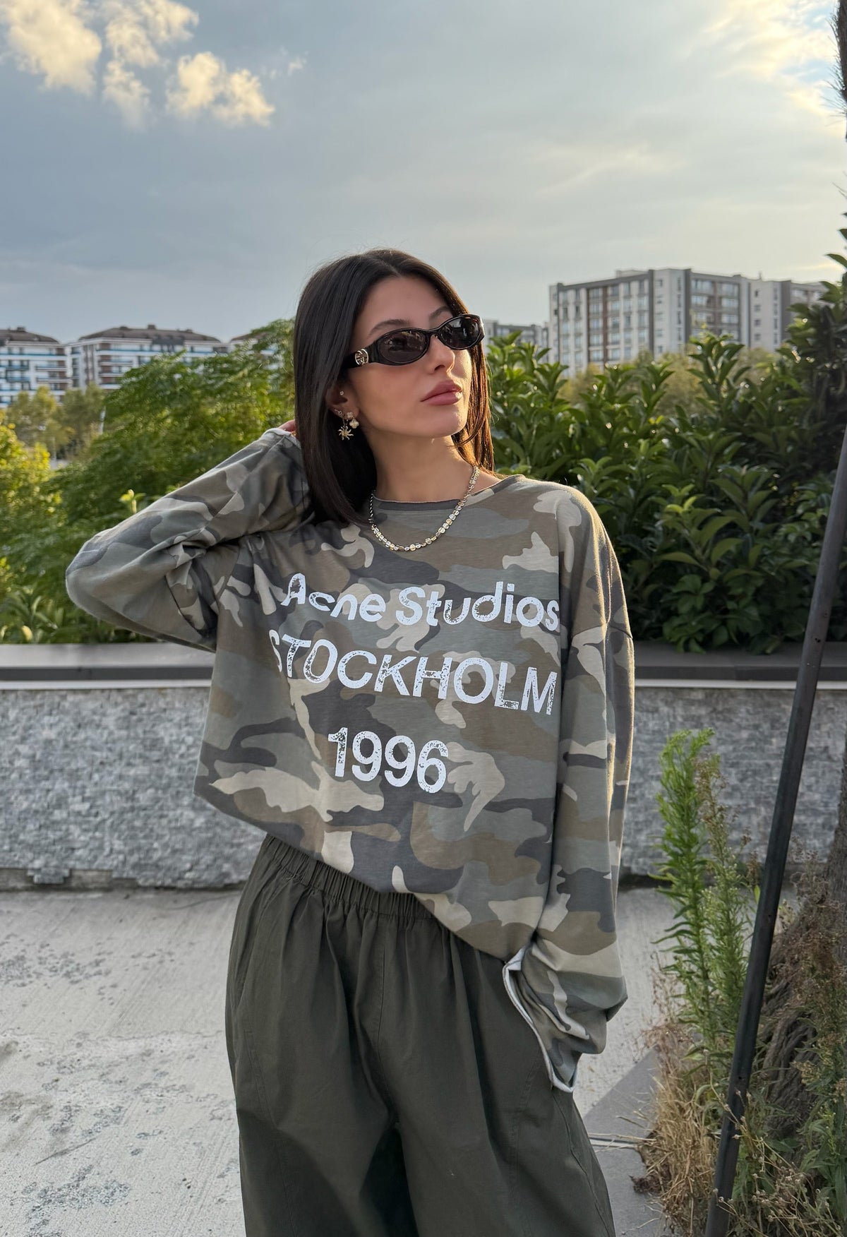 Acne studios basic-kamuflaj