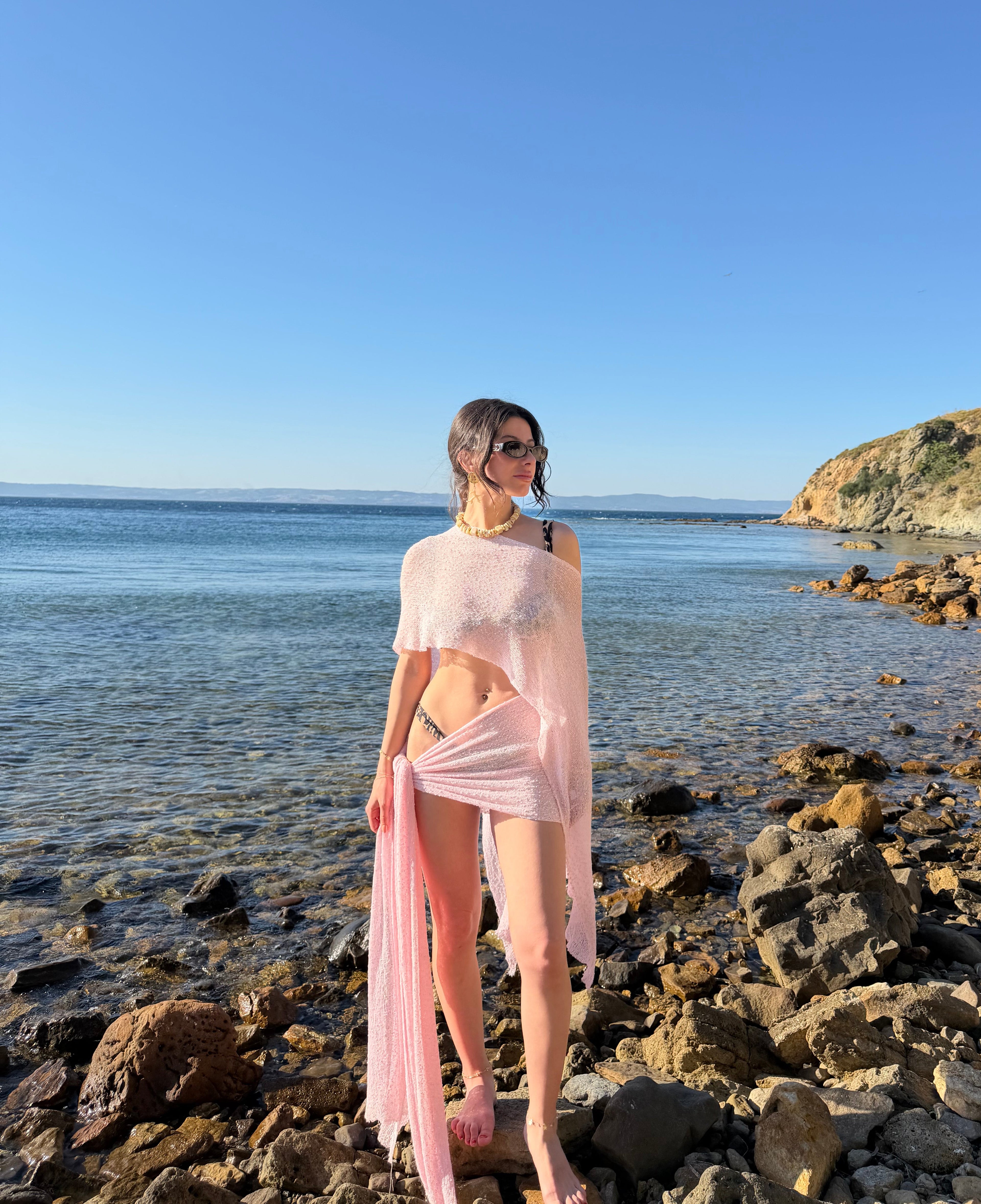 Pinky beachwear takım