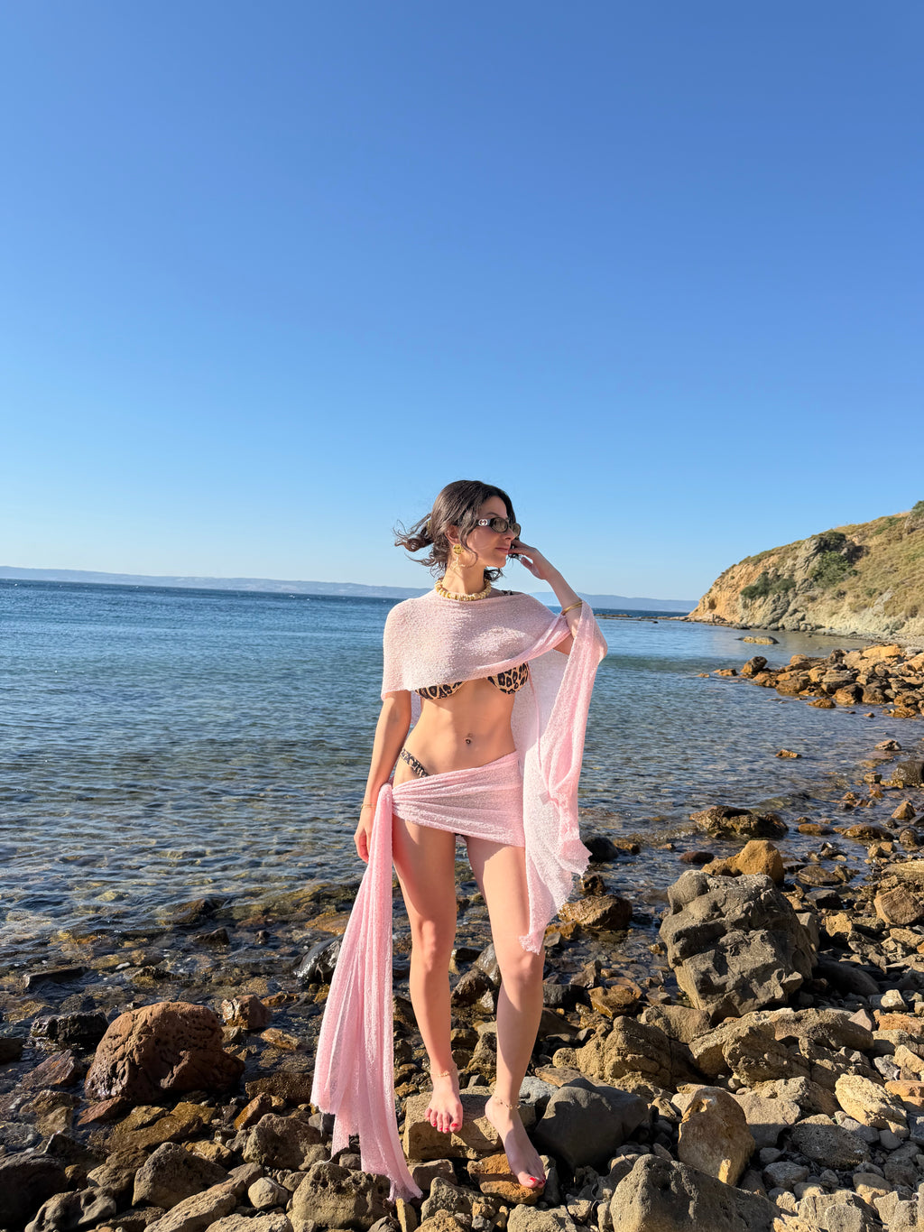 Pinky beachwear takım