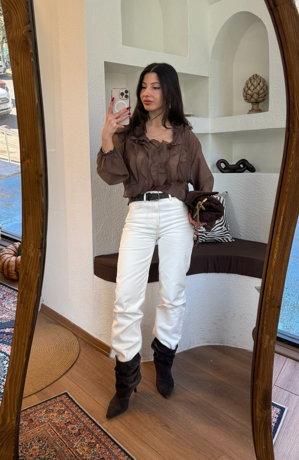 Lj beyaz jean