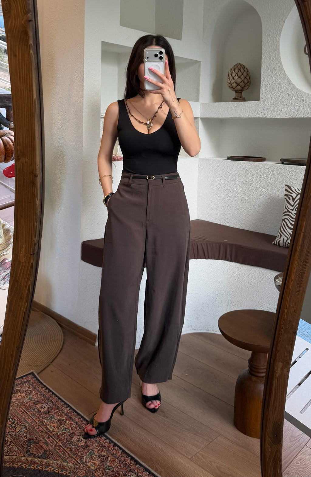 Resrvd acı kahve pantolon