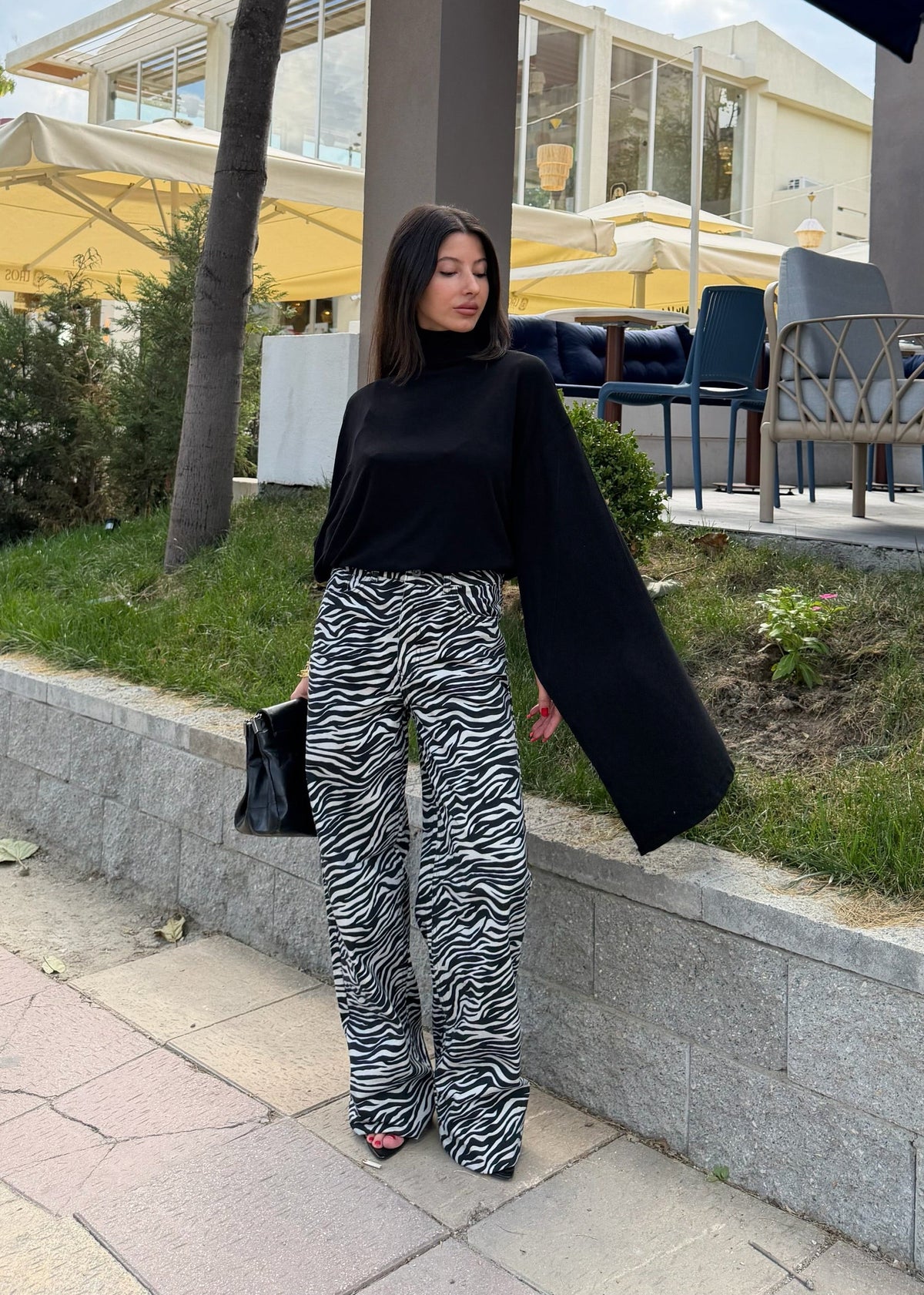 Zebra Desen Jean