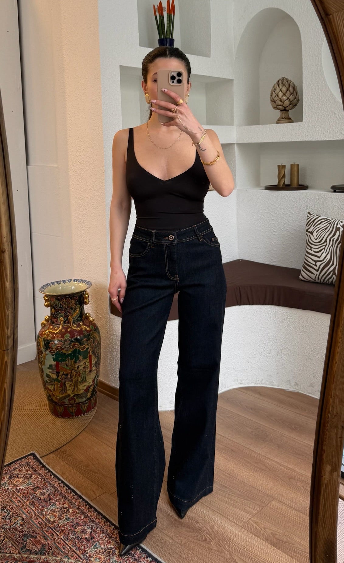 Ms mosh wide leg jean