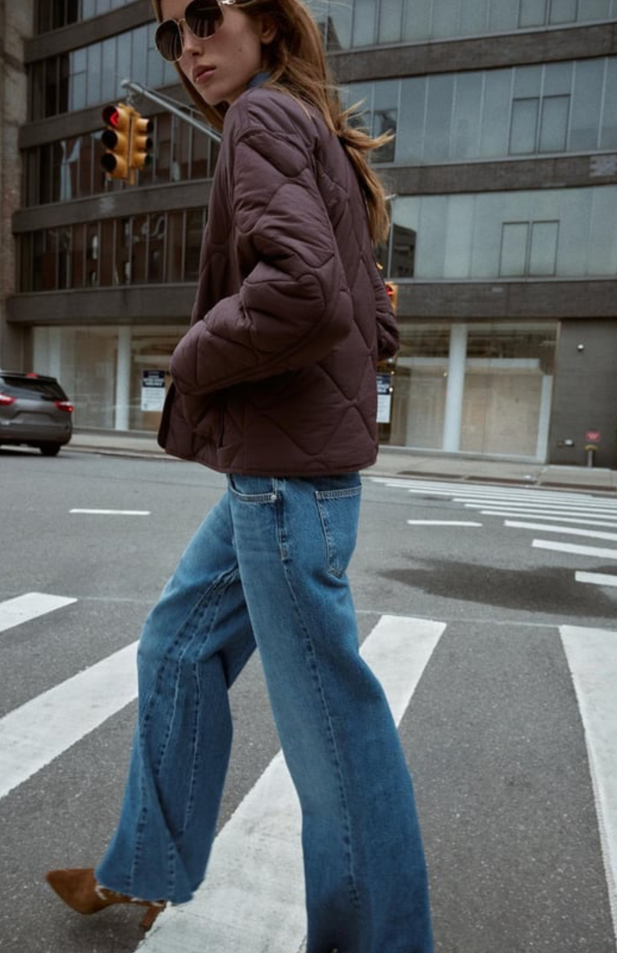 Z-r kapitone acı kahve ceket