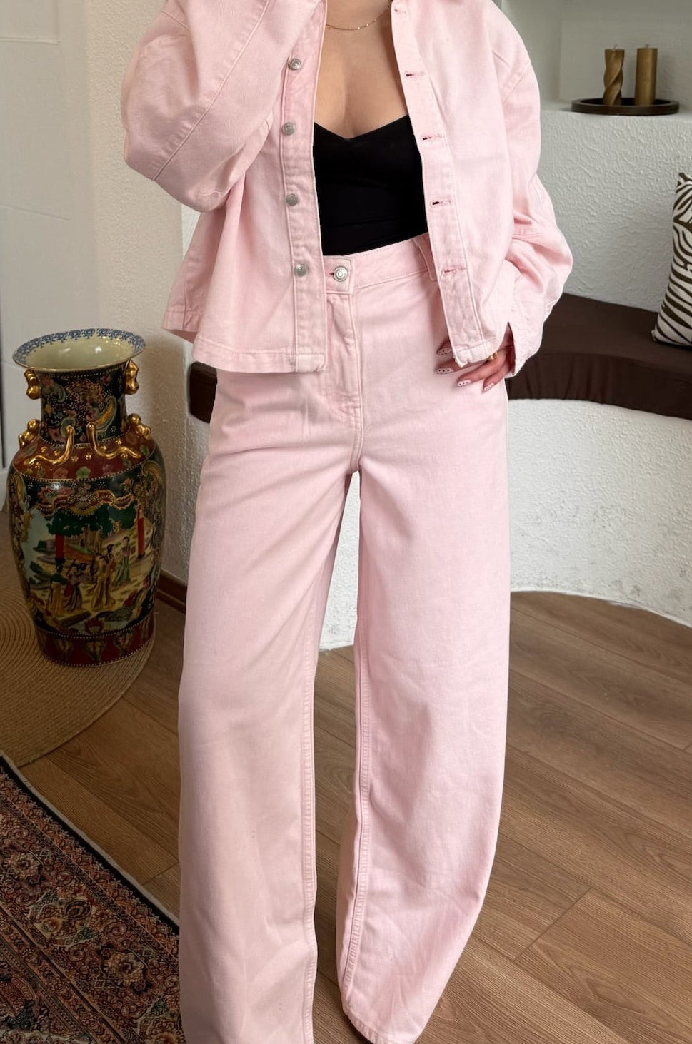 Phl dnm pembe jean