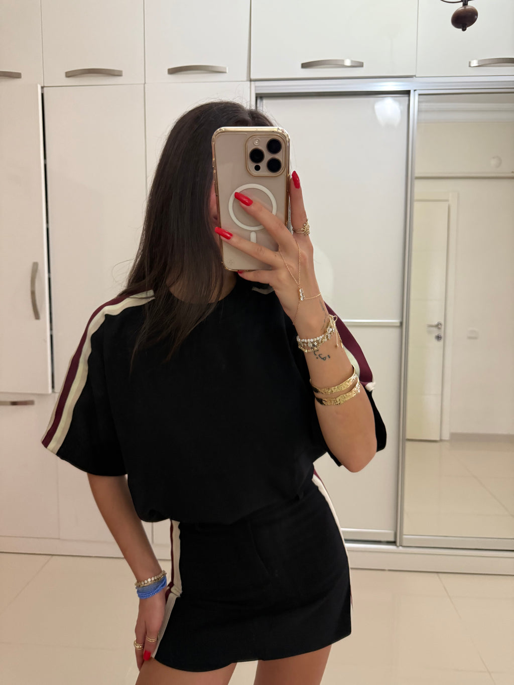 Şort etek & Bluz Takım