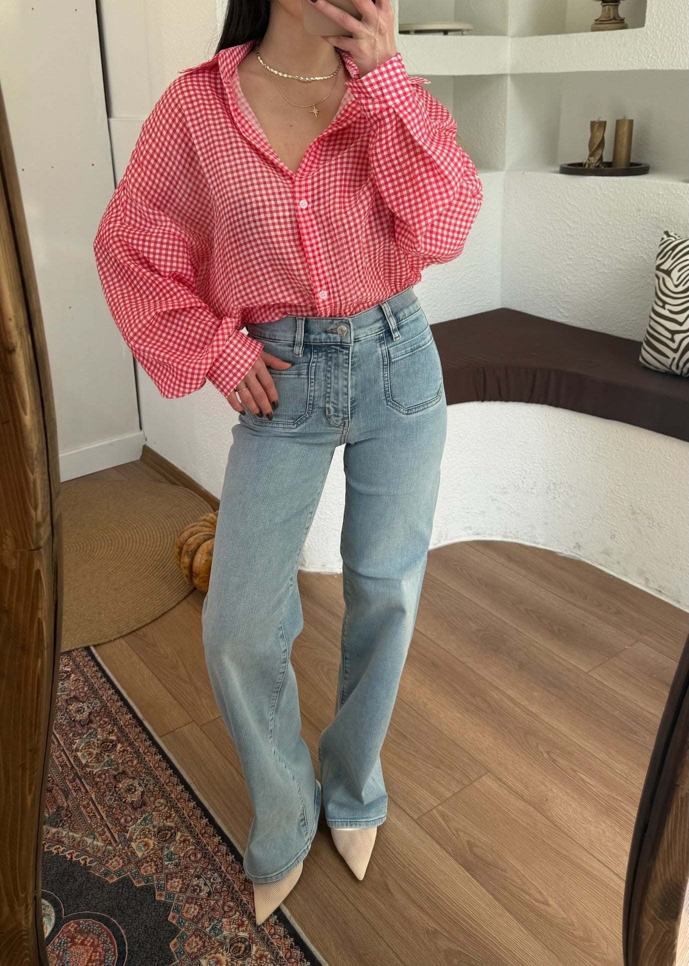 Frame ön cepli likralı jean