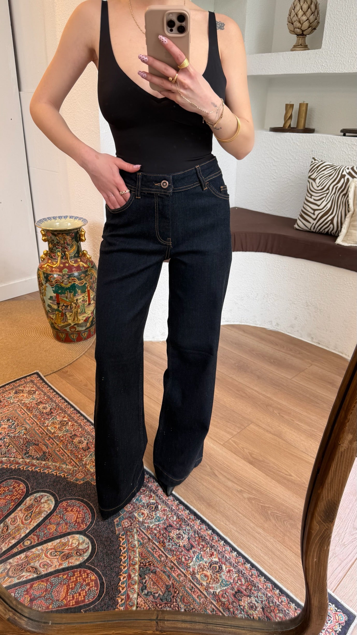 Ms mosh wide leg jean