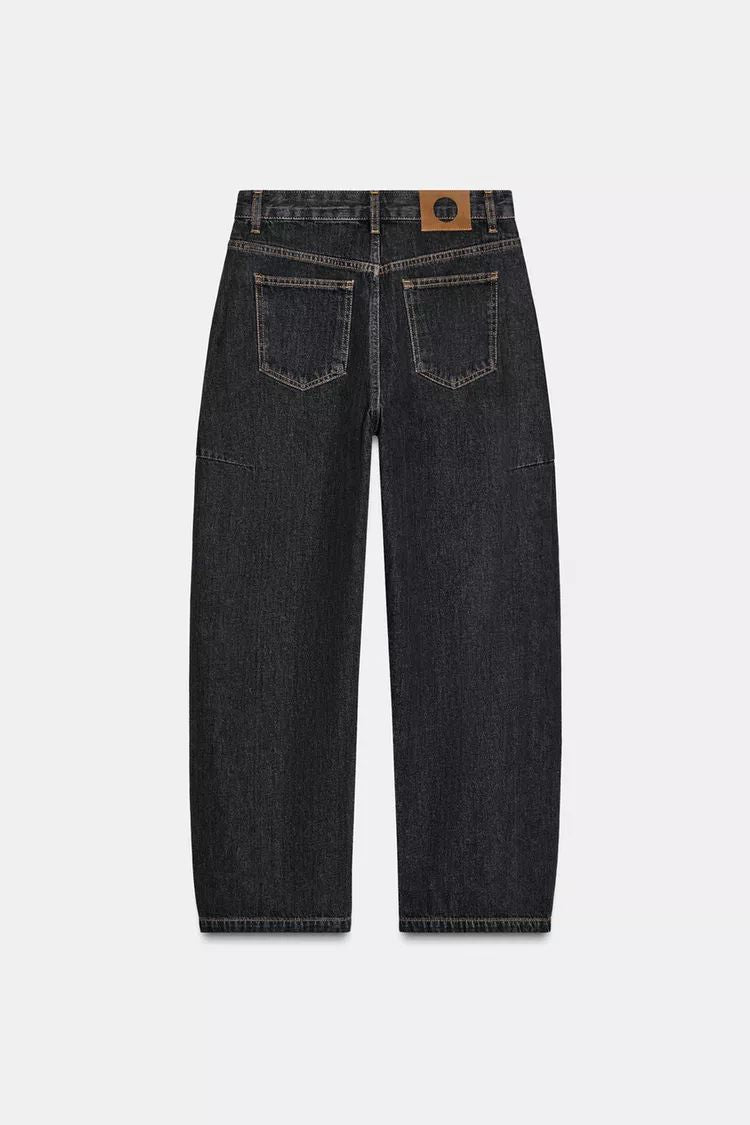 Zra barrel jean